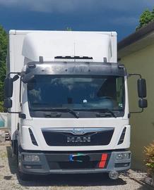 Man 7.180 furgone con sponda (7,49 ton.)