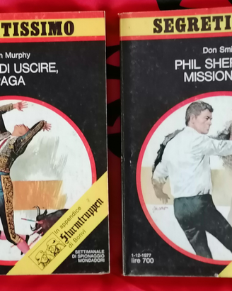 Segretissimo ed. Mondadori cop. Jacono