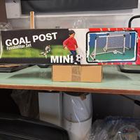 Set di due porte da calcio per bambini 