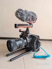 Camera Kit Blackmagic 6K PRO + Obiettivo Sigma