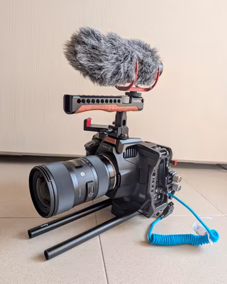 Camera Kit Blackmagic 6K PRO + Obiettivo Sigma