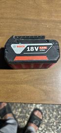 Batteria bosch 18v
