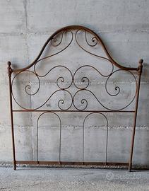Testata letto in ferro battuto 