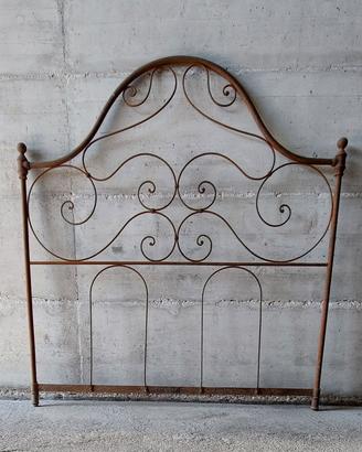 Testata letto in ferro battuto 