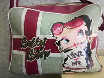 Borsa Bauletto Betty Boop Viola con tracolla