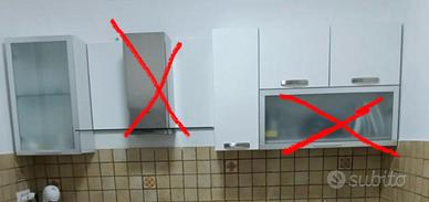 3 pensili per cucina