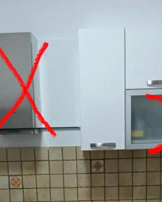 3 pensili per cucina