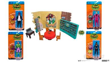 Set Covo Segreto Villains Batman 4 Action Figure