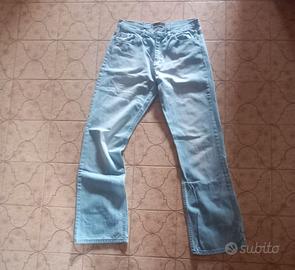 pantaloni a zampa vintage uomo