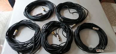 Cavo XLR 20 metri per microfoni