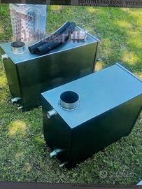 stufa a legna per mini piscina