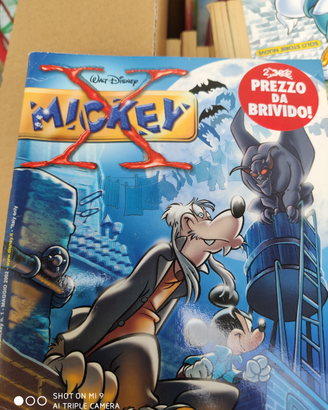 Mickey X lotto 4 albi