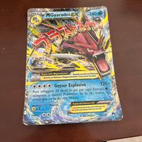 Carta pokèmon mega M GyaradosEX