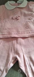 Completo Neonata Last Star 1-3 mesi Rosa Baby 