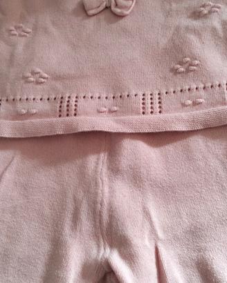 Completo Neonata Last Star 1-3 mesi Rosa Baby 