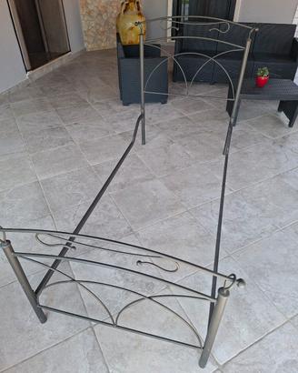 letto ferro battuto