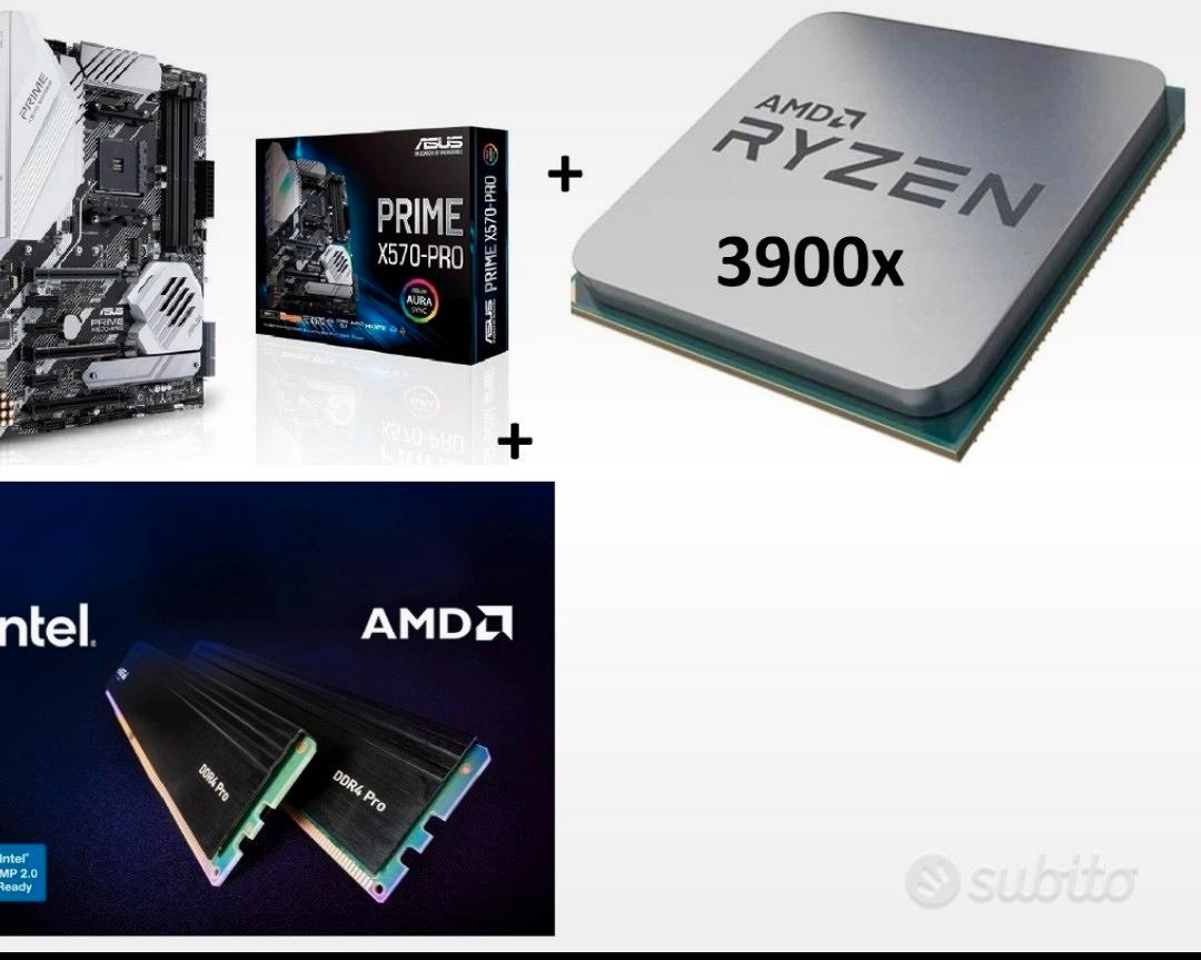 CPU AMD Ryzen 5 5600X & ASUS PRIME X570-PRO AMD Ryzen 5 5600X & ASUS PRIME X570-PRO ASUS PRIME X570-PRO