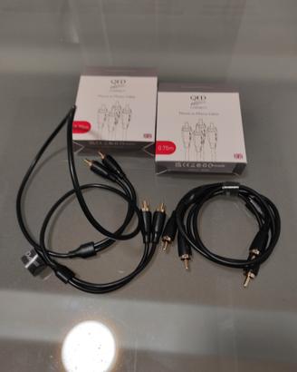 cavi audio RCA nuovi 75cm