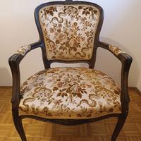 Poltroncina Parigina in Stile Luigi XV