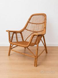 Poltrona Vintage Jungle di George Coslin anni '70