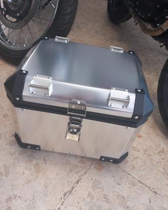 Bauletto alluminio Royal Enfield 40lt con piastra