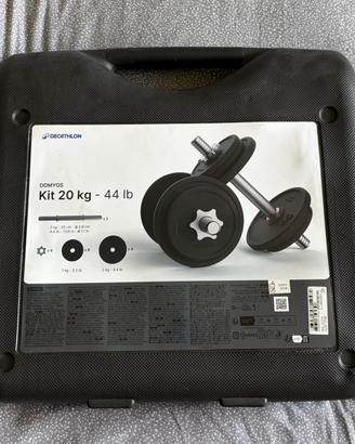 Set pesi manubri Decathlon