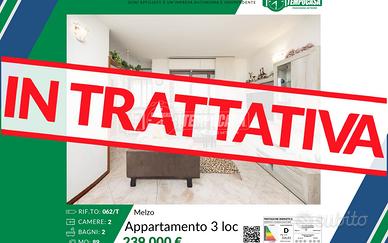 MELZO ZONA ARCADIA - STUPENDO 3 LOCALI CON BOX E C