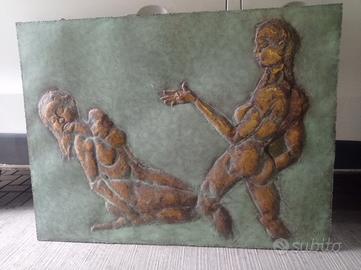 quadro  in ferro FUCITO