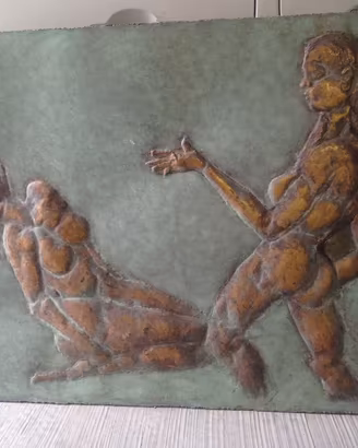 quadro  in ferro FUCITO