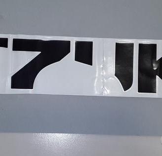 Adesivo emblema sx inf suzuki gsx600r 97-00