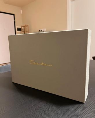 SANTONI Stola Cashmere Sciarpa NUOVA