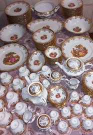 servizio da 12 Limoges +di 100 pezzi Fragonard 