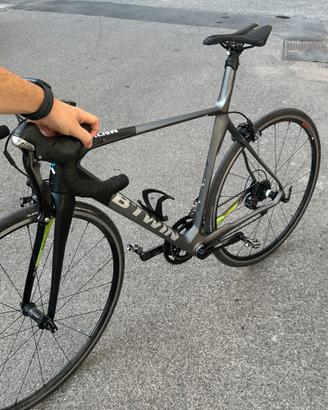 B’twin match 720 cf carbon bici da strada