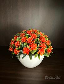 Piantina finta con vaso