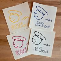 Adesivi Discoteca Baia degli Angeli. Vintage 