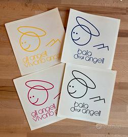 Adesivi Discoteca Baia degli Angeli. Vintage 