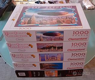 Puzzle Clementoni 1000 pezzi  4 + 1