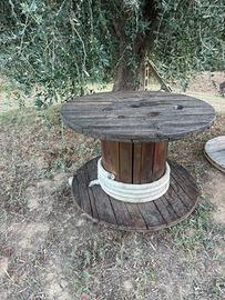 Bobina tavolo legno