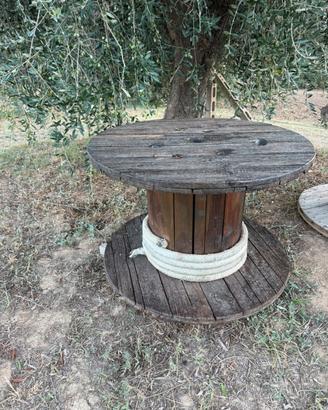 Bobina tavolo legno
