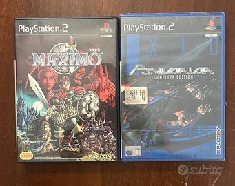 PS2 Maximo JPN + Psyvariar SIGILLATO