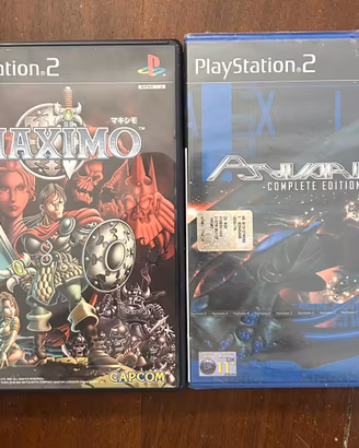 PS2 Maximo JPN + Psyvariar SIGILLATO