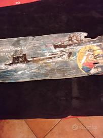 Regia Marina EX VOTO Siluramento motonave Tambien