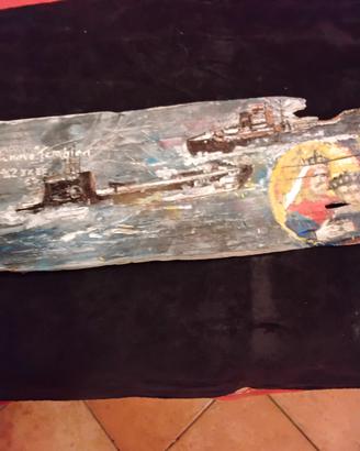 Regia Marina EX VOTO Siluramento motonave Tambien
