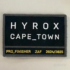 Patch / Toppa HYROX Cape Town PRO FINISHER