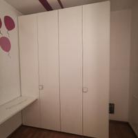 Armadio 4 ante + piano 