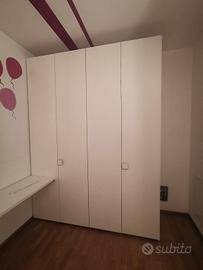 Armadio 4 ante + piano 