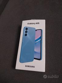 Samsung Galaxy a15 azzurro