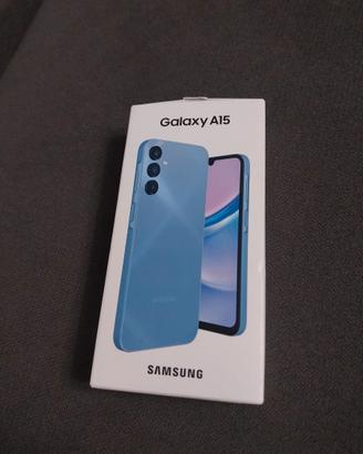 Samsung Galaxy a15 azzurro