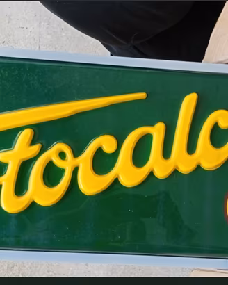 insegna luminosa Totocalcio CONI Vintage 