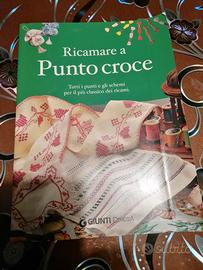 libri di punto croce 